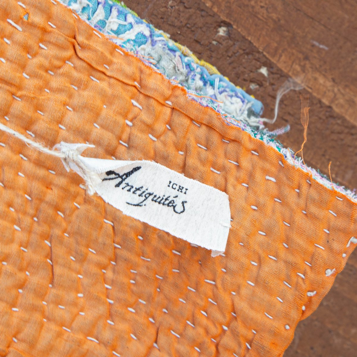 vintage アンティーク キルトラグ 大判 Antiquites（アンティークス）1100305 ビンテージラリーキルト