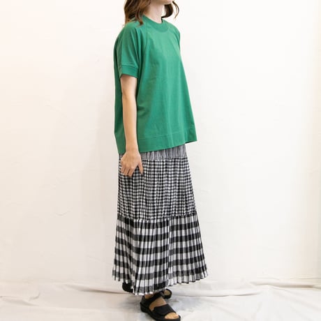 rockmount（ロックマウント）R165/R192　ティアードスカート　poly cotton gingham