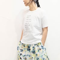 (g)グラム　g_317cm　天竺プリントTee "COMMENT"