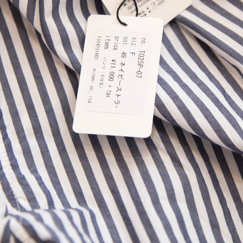 TO TOUCH（トゥータッチ）TO25P-07 タイプライター ストライプタック