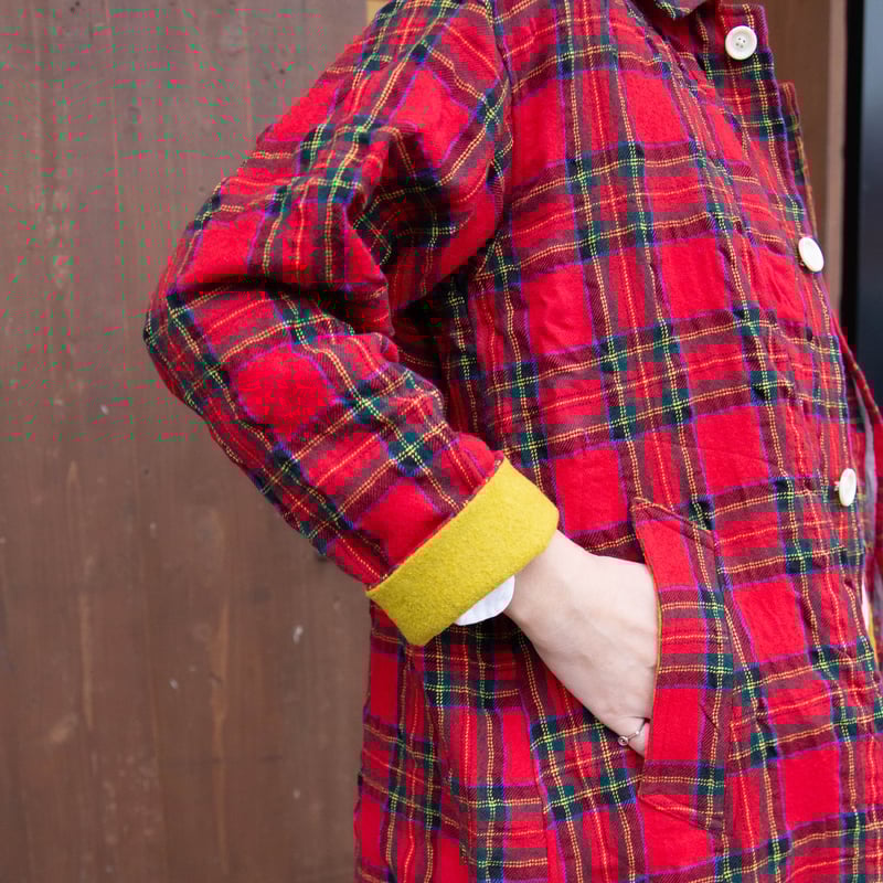 快晴堂（かいせいどう）43OP-12 タータンフォーエバー Wideコート