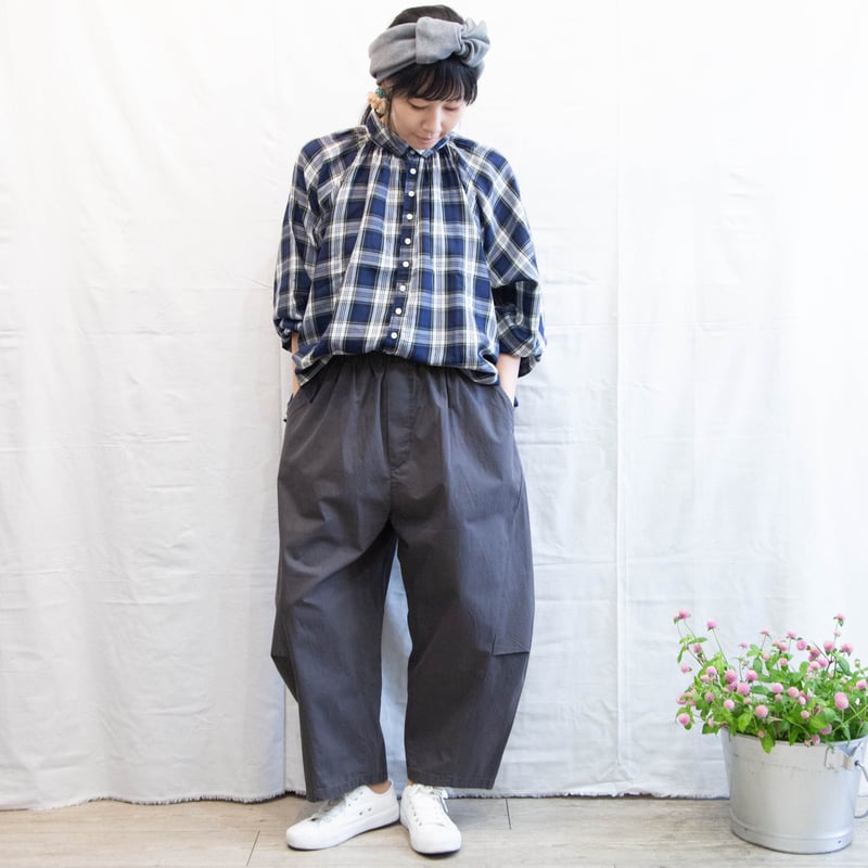 Brocante（ブロカント）36-332Z グランロンシャツ60sビエラチェック