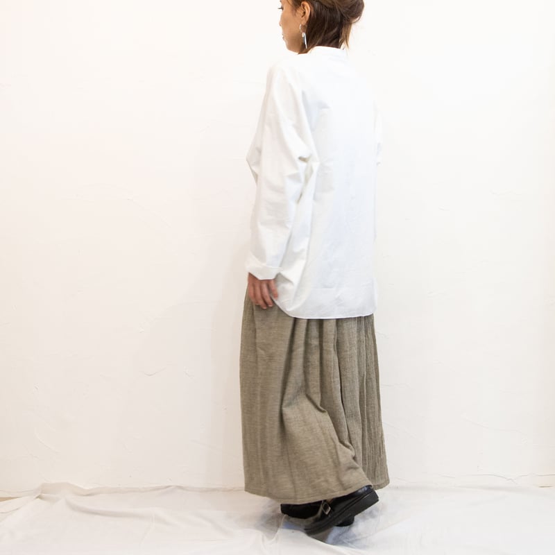ICHI ガーゼ素材のスカート