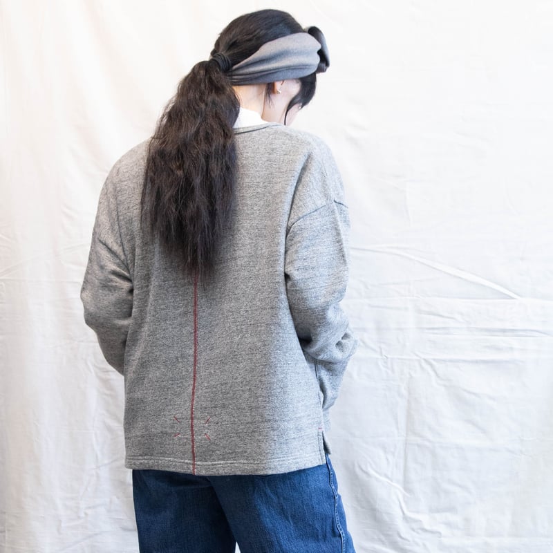 快晴堂（かいせいどう）53C-111 GIRLS軽い裏毛 ワイドカーディガン