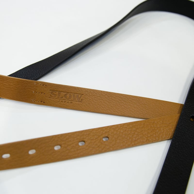 SLOW&CO スロウ　deerbelt レザーベルト SLOW（スロウ）HS88K DEER BELT | casual collection mi