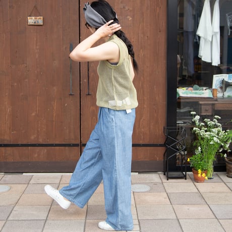Johnbull（ジョンブル）JL252C24 メッシュノースリーブタンクトップ