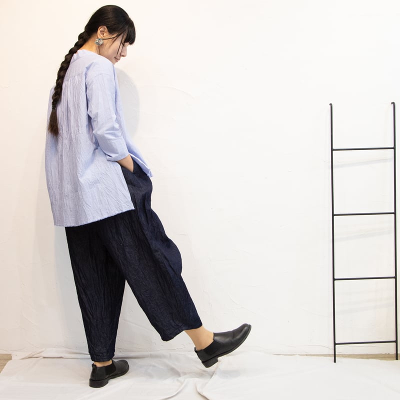 g)グラム g_014D ライトデニムスローパンツ | casual collection