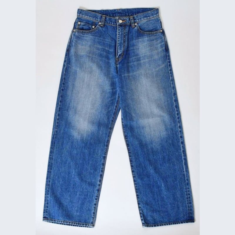 Johnbull（ジョンブル）JY252P02 セルビッチデニムワイドジーンズ