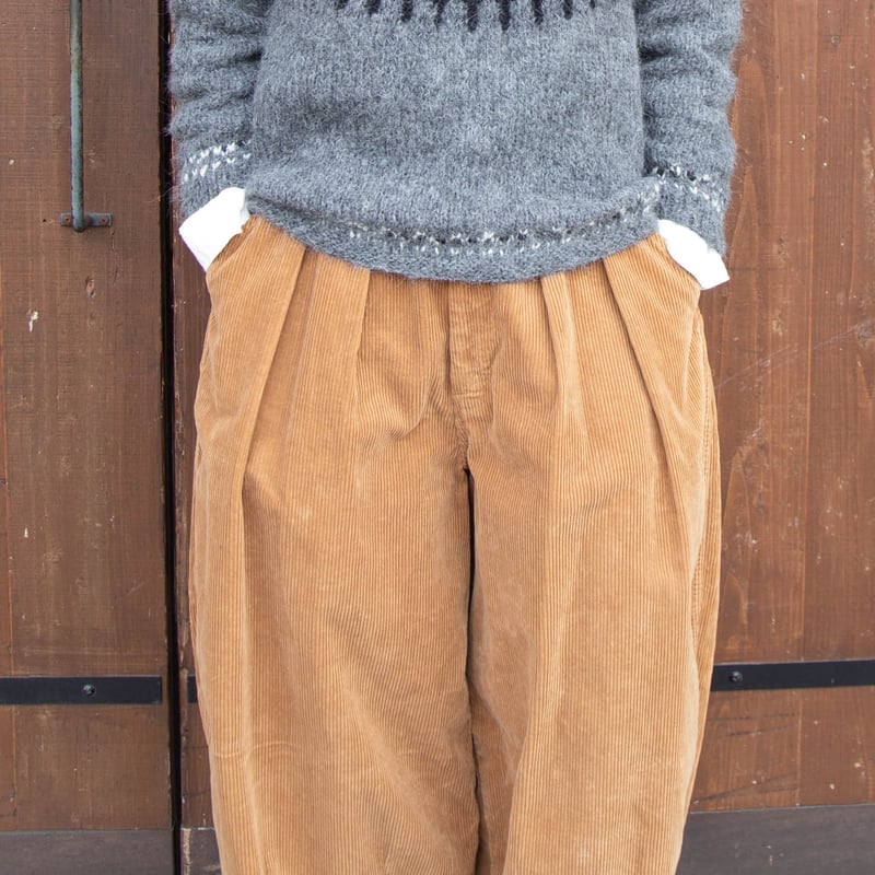 HARVESTY（ハーベスティ）A11716 太コーデュロイサーカスパンツ