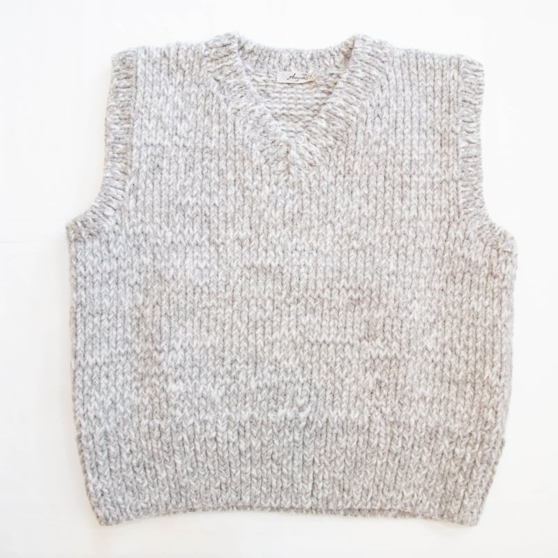 Antiquites（アンティークス）1000390 ペルーハンドニット Vネック