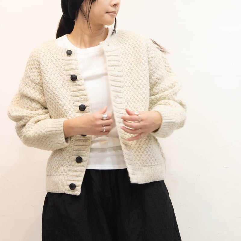 soi-e（ソワ）750161 手編みニットカーディガン | casual collectio