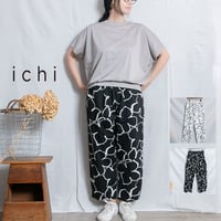 ichi（イチ）251227 フラワープリントパンツ