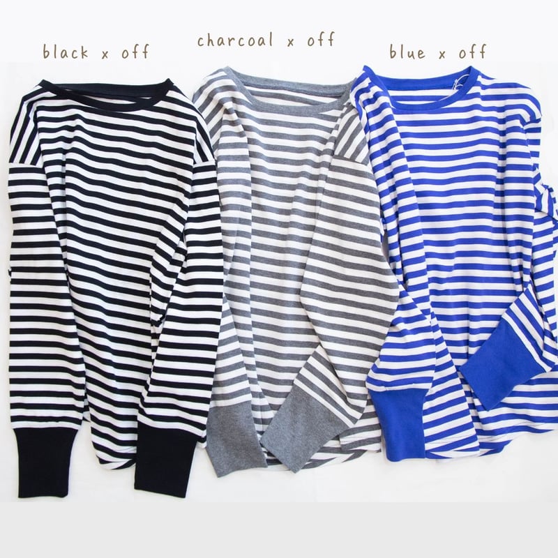 Grancy ロンT ボーダー　S OUTLET］100size ピンクボーダーロンT – kids clothes shop GUZUGUZU