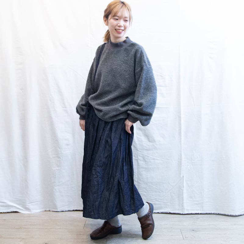 grin（グリン）8254C-007 ボアモックプルオーバー ライトシープパイル