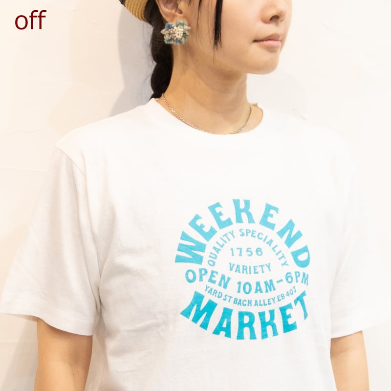 ORDINARY FITS（オーディナリーフィッツ）OF-C110 PRINT TEE / w