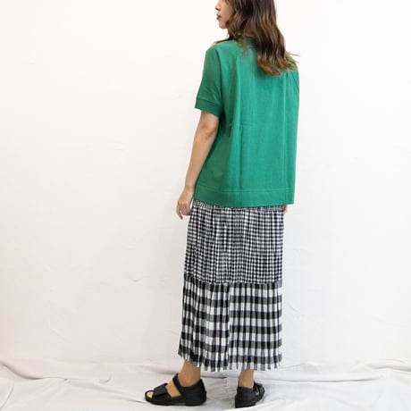 rockmount（ロックマウント）R165/R192　ティアードスカート　poly cotton gingham