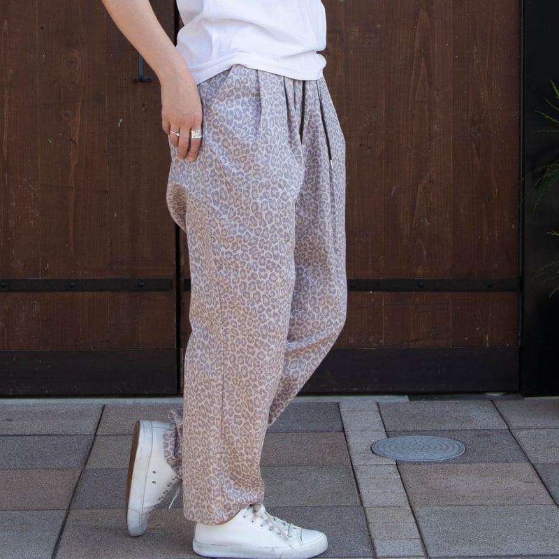 パンダ⭐︎120センチ１点 ichi（イチ）250120 レオパード パンツ | casual collection mi