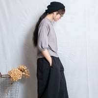 Gauze#（ガーゼ）G1196　TINY FRILL PULL OVER