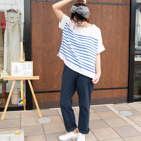 NATURAL LAUNDRY（ナチュラルランドリー）7252C-005　Ｗガーゼ　ワイドＰＯ