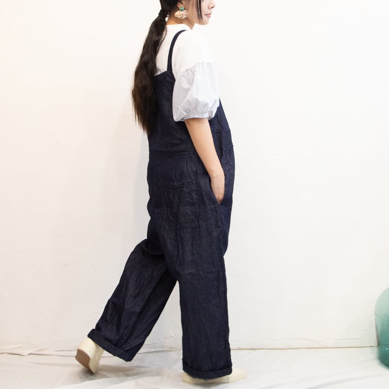 g)グラム g_314 ライトデニムサロペットパンツ | casual collection