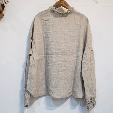 Brocante（ブロカント）36-344L リンネルヴロンシャツ