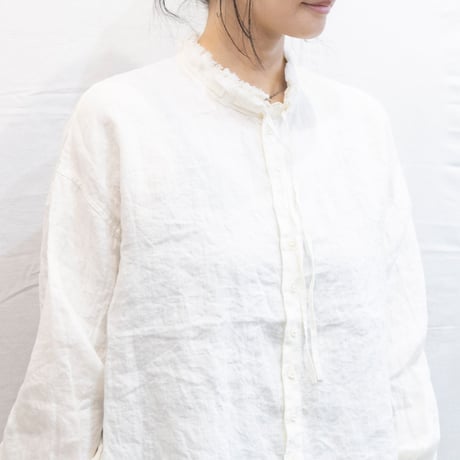 Brocante（ブロカント）36-344L リンネルヴロンシャツ