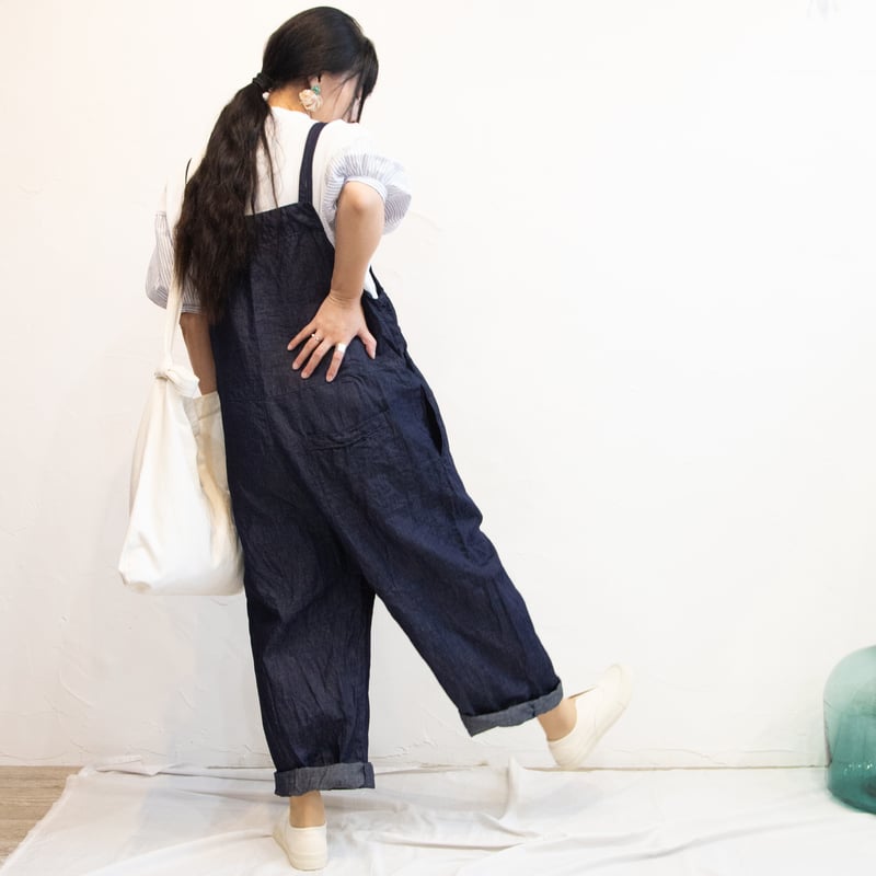 g)グラム g_314 ライトデニムサロペットパンツ | casual collection