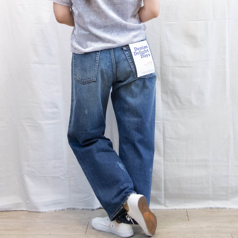 Johnbull（ジョンブル）JY252P02 セルビッチデニムワイドジーンズ