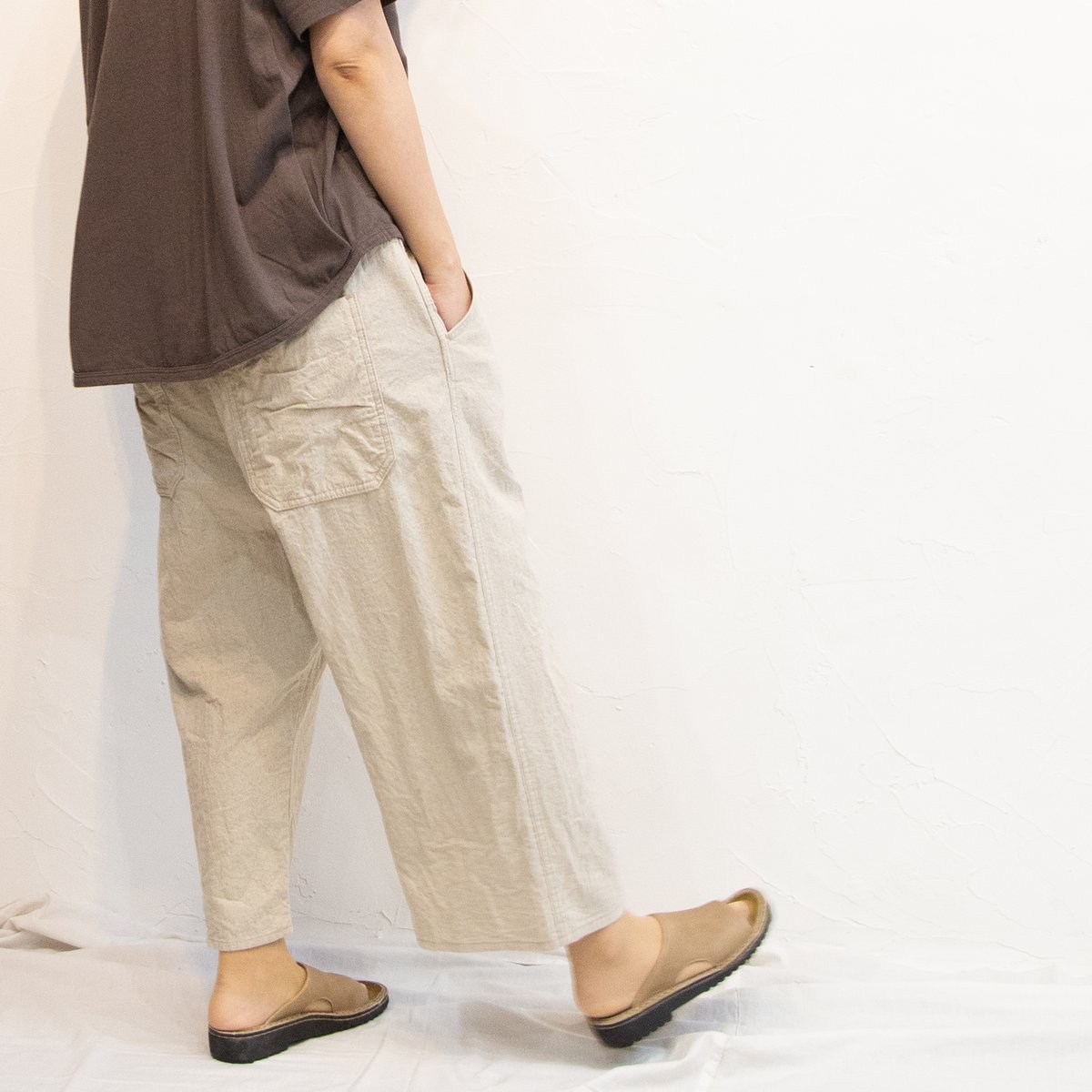 新品 Brocante ブロカント シュビルイージーパンツ デニム ジーンズ