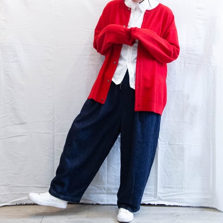 Brocante（ブロカント）33-423C バロンパンツ　5/1綾デニム