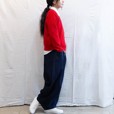 Brocante（ブロカント）33-423C バロンパンツ　5/1綾デニム