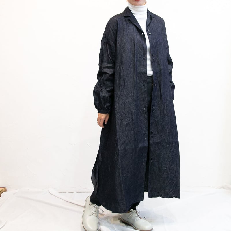 g)グラム g_015D ライトデニムシャツワンピース | casual collectio