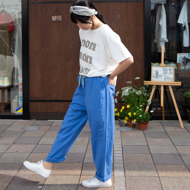 Johnbull（ジョンブル）JL252P12 コットンリネンイージーパンツ