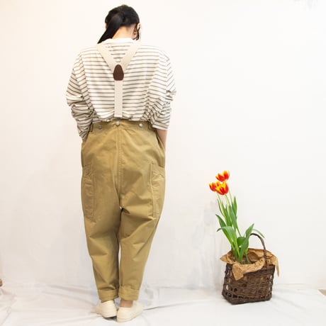 HARVESTY（ハーベスティ）A12402サスペンダーガーデンパンツ