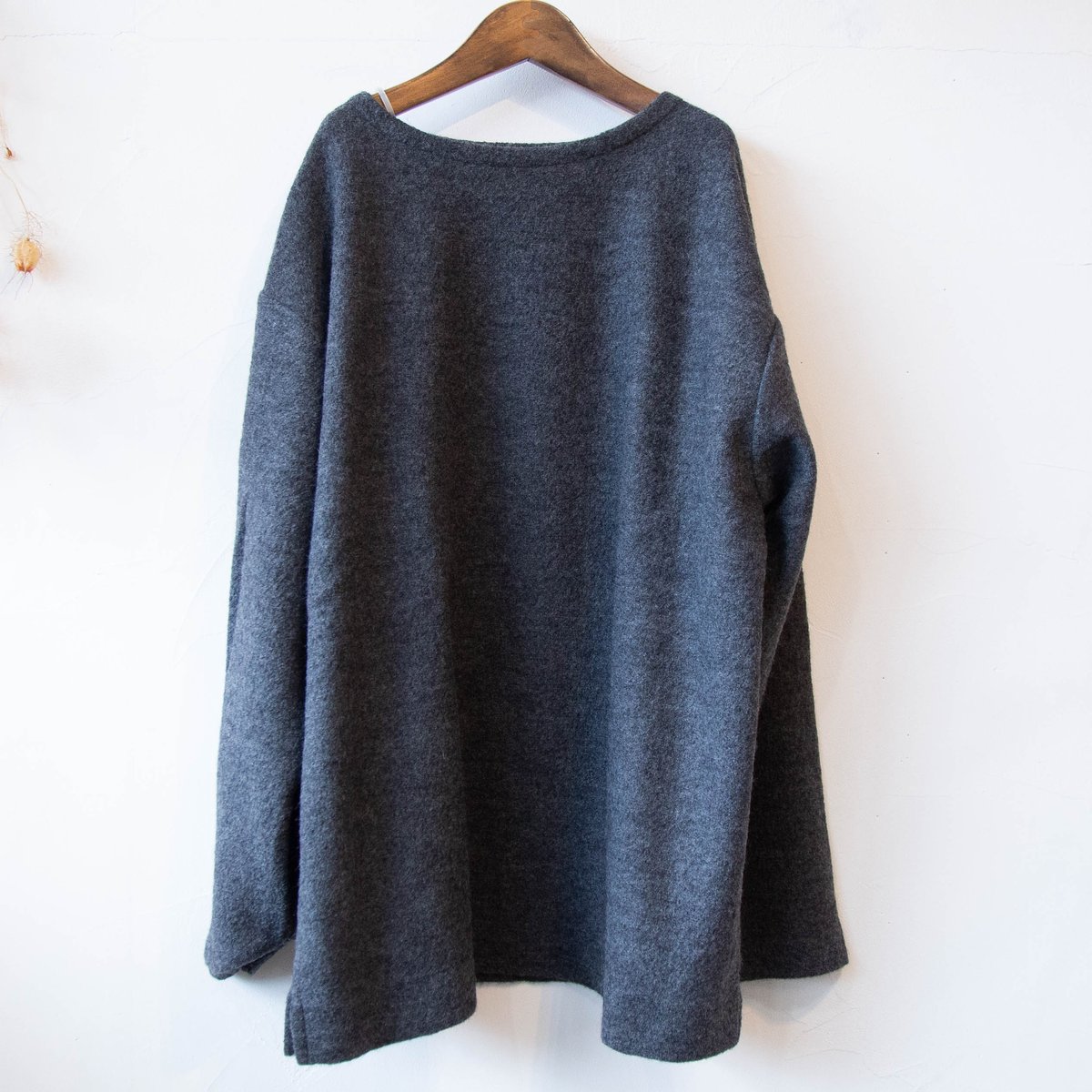 【ORDINARY FITS】  Euro BasqueKnit WHT/CCL ORDINARY FITS（オーディナリーフィッツ）KN007 BASQUE KNIT | c