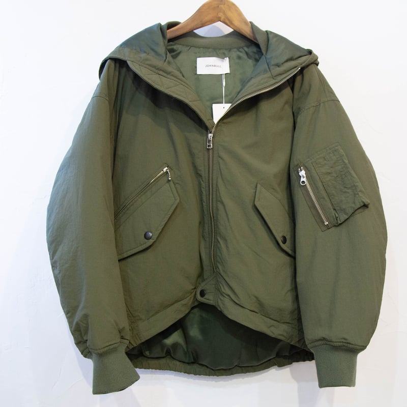 ジョンブル johnbull ボンバージャケット ボマージャケット グレー S 