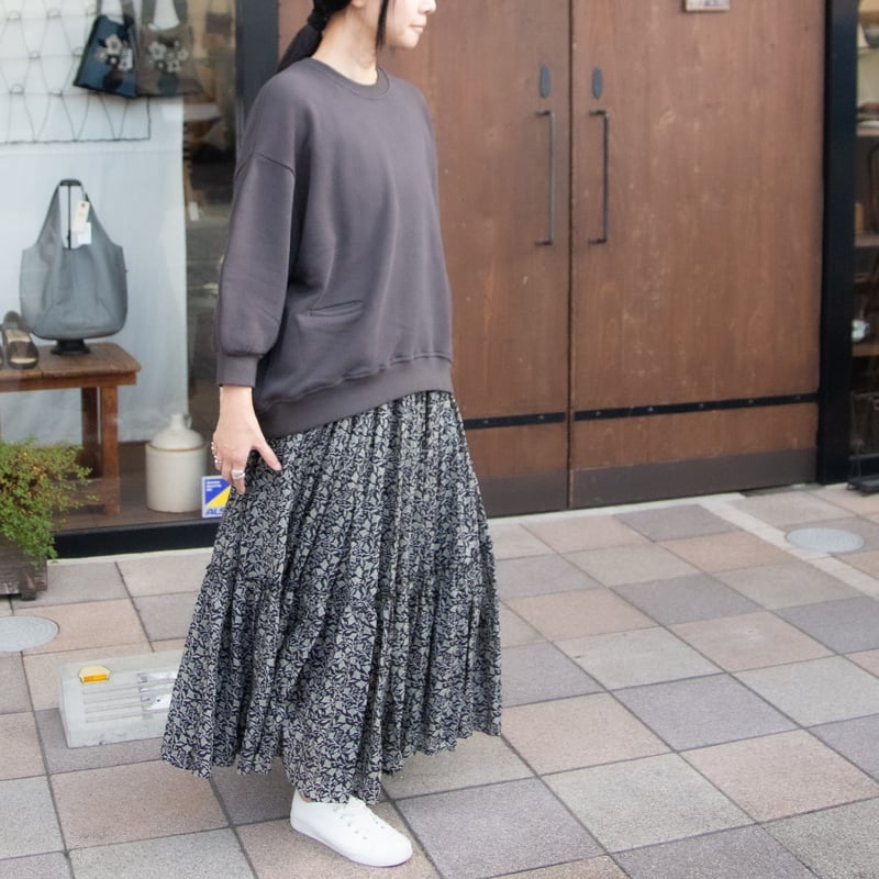 soi-e(ソワ)821354 ルーレックスボイル 花柄プリントスカート soi-e(ソワ)821354 ルーレックスボイル 花柄プリントスカート