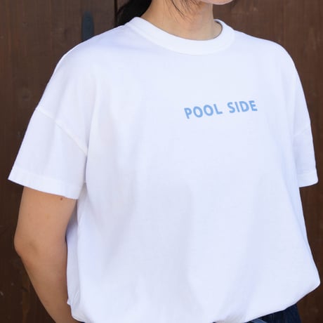 快晴堂（かいせいどう）52C-109 海上がりGIRL'S Ｔシャツ Ｃ柄「プールサイド」