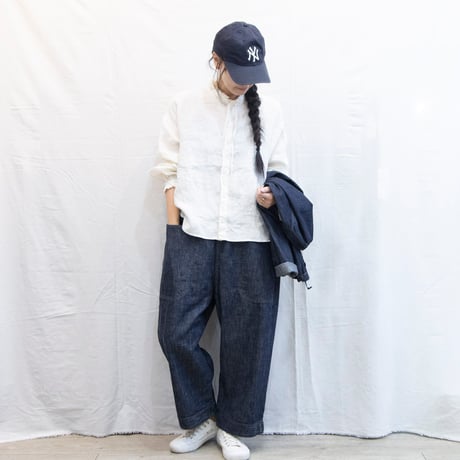 Brocante（ブロカント）36-344L リンネルヴロンシャツ