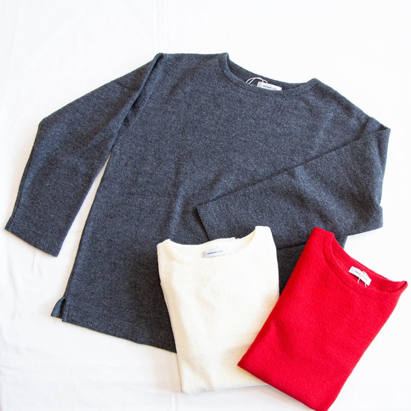 美品【ORDINARY FITS】 BASQUE KNIT ORDINARY FITS（オーディナリーフィッツ）KN007 BASQUE KNIT | c
