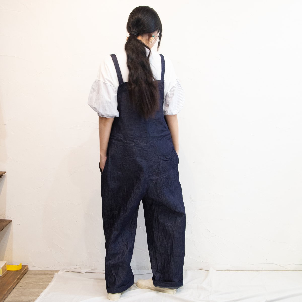 g)グラム g_314 ライトデニムサロペットパンツ | casual collection