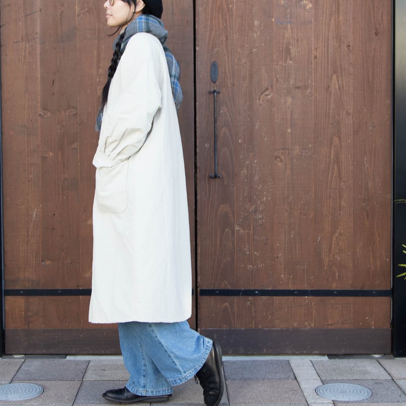 grin（グリン）8254J-006 CLシーチング 中綿タックスリーブコート