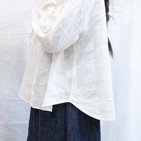 Brocante（ブロカント）36-344L リンネルヴロンシャツ