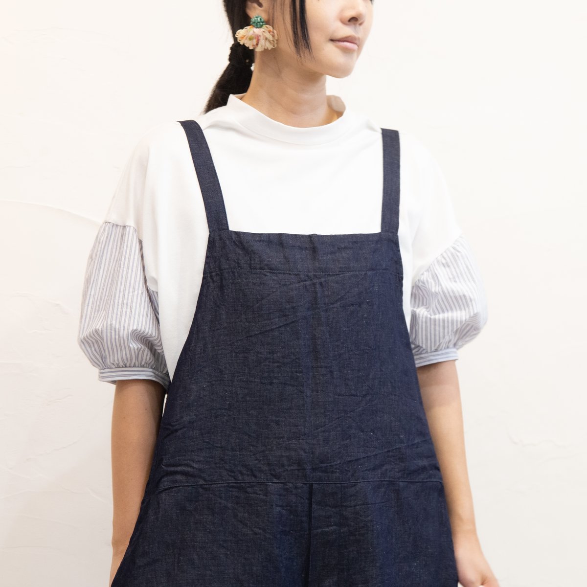 (g) グラム サロペット g)グラム g_314 ライトデニムサロペットパンツ | casual collection