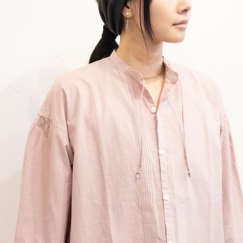 grin（グリン）8244T-007 CLダンプピンタックシャツ | casual colle