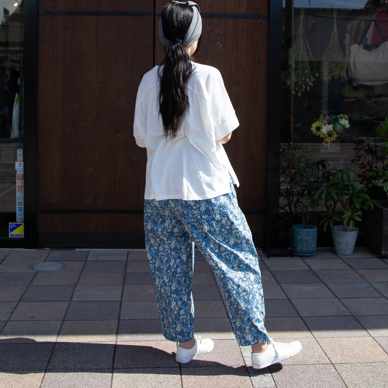 NARU（ナル）663917 ブロードBOTANICAL HARMONY ノッポパンツ | c