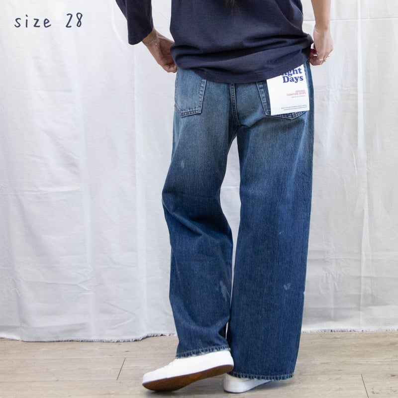 Johnbull（ジョンブル）JL252P02 セルビッチデニムワイド