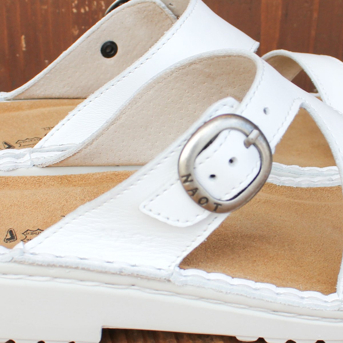 極美品 NAOTOジェネバ 38 24センチ 箱あり NAOTO サンダル 二足