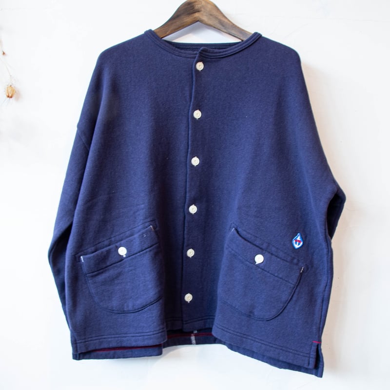 快晴堂（かいせいどう）53C-111 GIRLS軽い裏毛 ワイドカーディガン