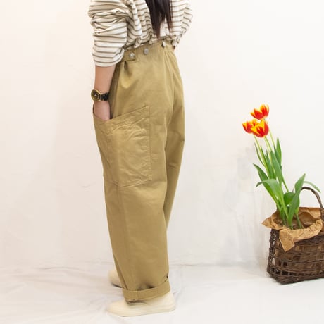 HARVESTY（ハーベスティ）A12402サスペンダーガーデンパンツ